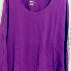 Women's Long Sleeve T-Shirt Size 2X